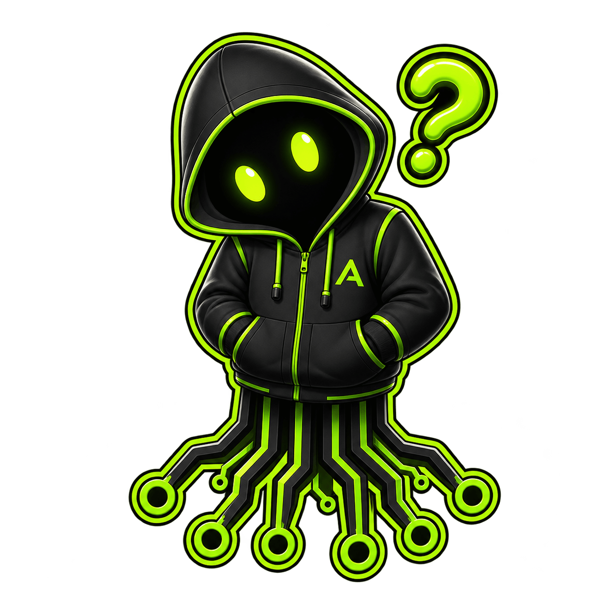 Shadowroot looking curious